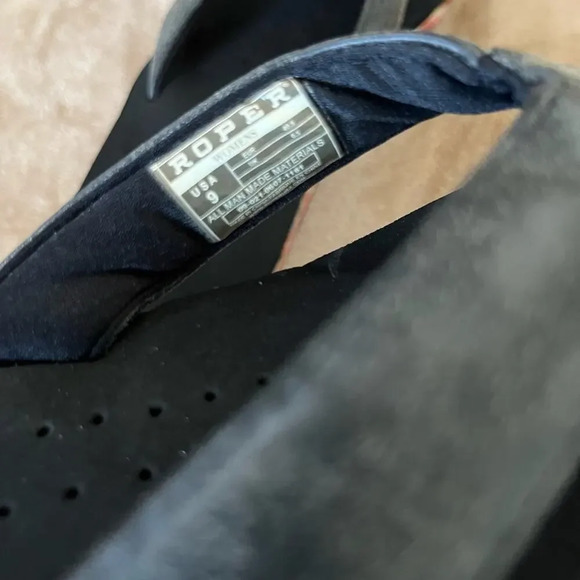 EUC Roper Wave‎ Low Wedge Sandal Women's Size 9 - Picture 3 of 9